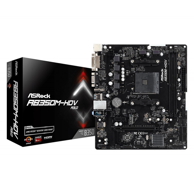 ASRock A320M-HDV R3.0 90-MXB990-A0UAYZ