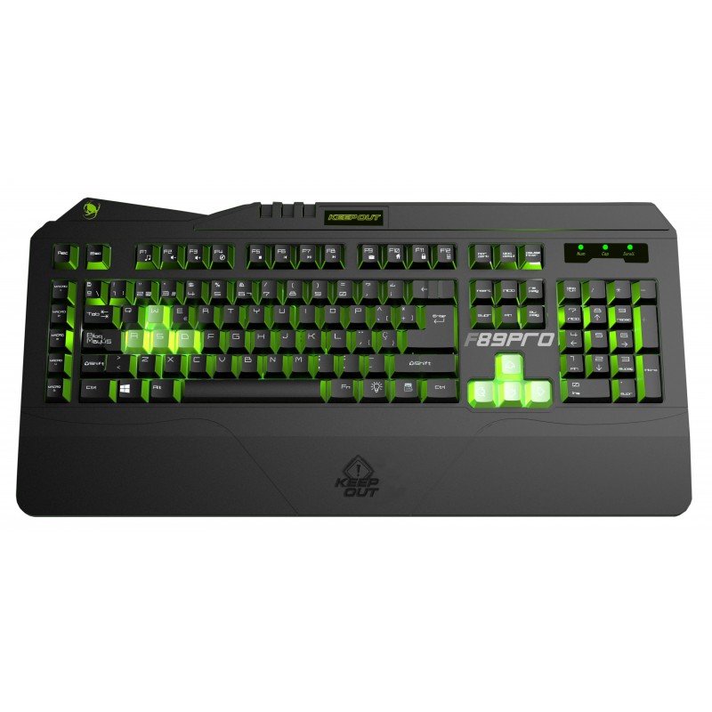 KEEPOUT F89PRO Wired Negro