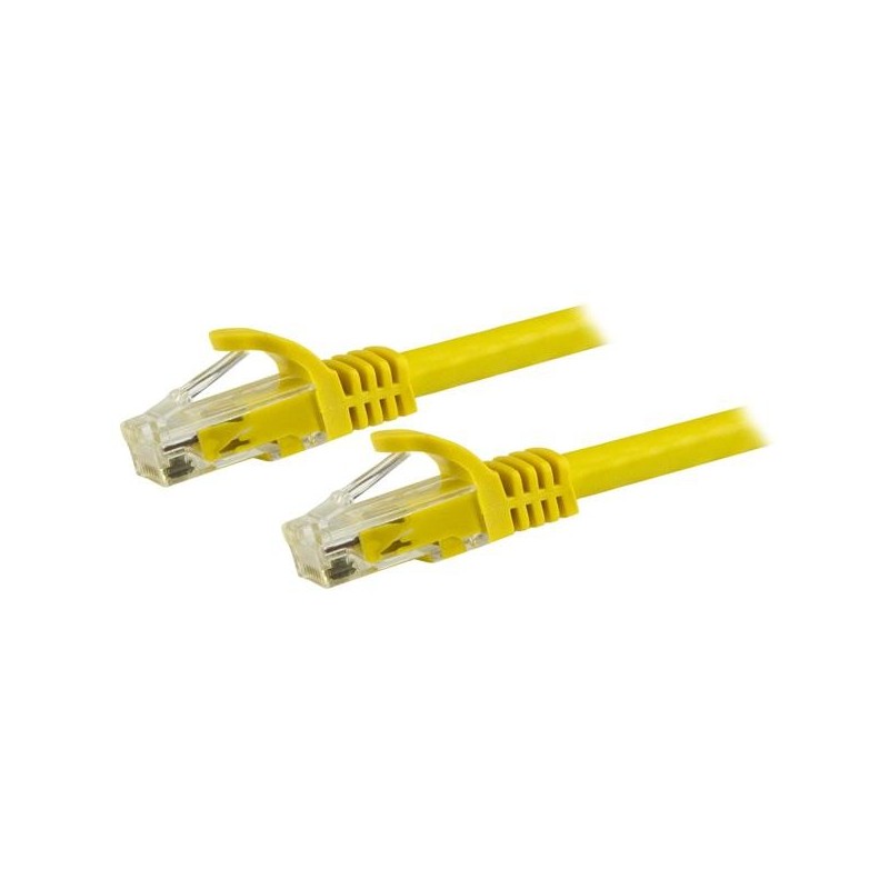 StarTech.com Cable de Red de 5m Amarillo Cat6 UTP  N6PATC5MYL