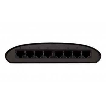 D-Link DES-1008D No administrado Fast Ethernet (10 100) Negro DES-1008D E