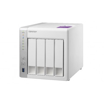 QNAPTS-431P 4BAY 1.7 GHZ DC 1GB 2X GBE 3X USB3.0 IN