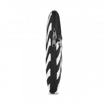 e-Vitta Chevron, Funda, 35,6 cm (14"), Tirante para hombro, 185 g, Negro, Blanco EVLS000050