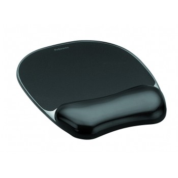 ALFOMBRILLA FELLOWES CRISTAL GEL NEGRA 9112101