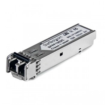 StarTech.com Módulo Transceptor de Fibra SFP 100Mbps MultiModo DDM LC Compatible Cisco MiniGBIC Tran SFPF1302C