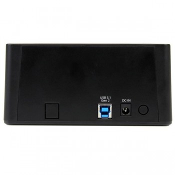 StarTech.com Base de Conexión Autónoma USB 3.1 (10Gbps) para SSD DD SATA de 2,5" y 3,5" - Dock con F SDOCK2U313R