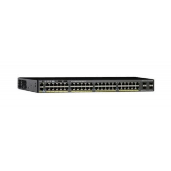 Cisco Systems Catalyst 48 puertos RJ-45 Negro WS-C2960X-48FPS-L