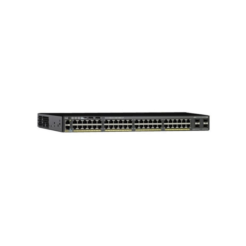 Cisco Systems Catalyst 48 puertos RJ-45 Negro WS-C2960X-48FPS-L