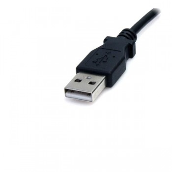 StarTech.com Cable de 91cm de alimentación USB A a M de Tipo Barril de 5,5mm, Macho Macho, USB A, Ba USB2TYPEM