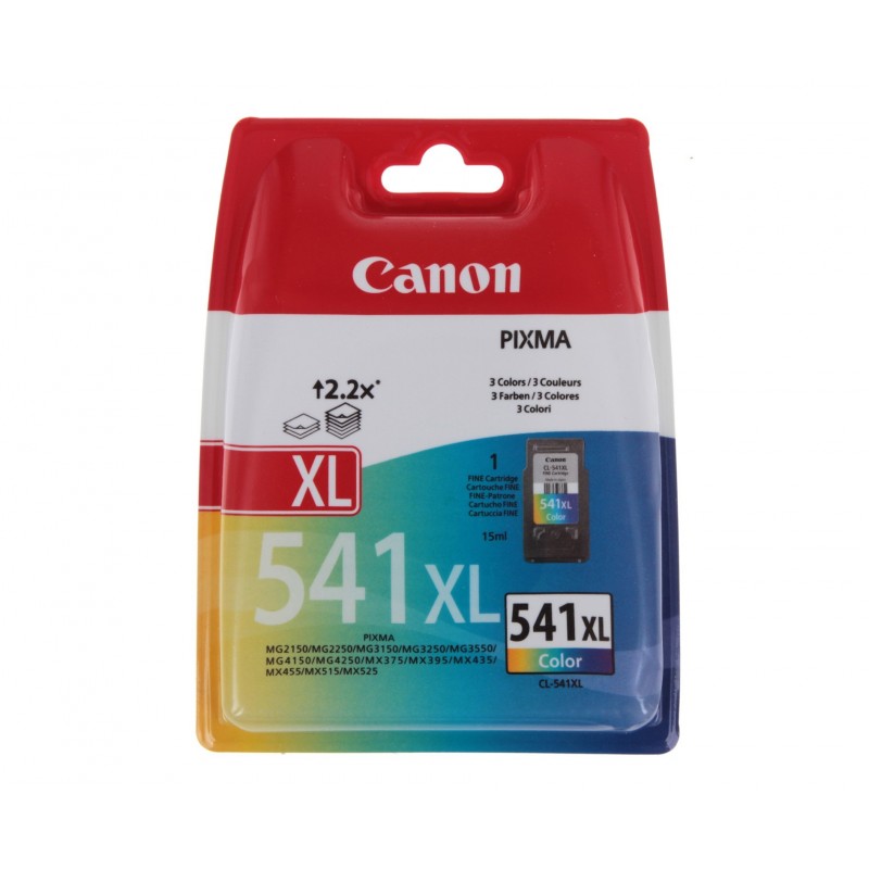 Canon CL-541 XL Cian, Magenta, Amarillo 5226B004