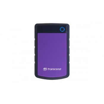 Transcend StoreJet 25H3 4TB USB 3.0 (3.1 Gen 1) Negro, Púrpura TS4TSJ25H3P