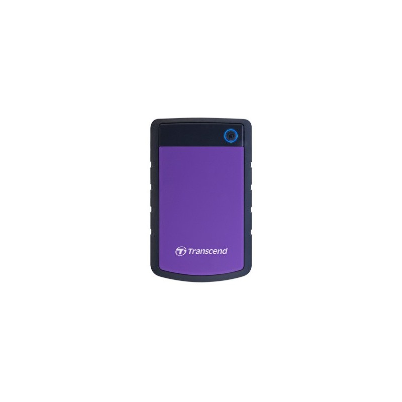 Transcend StoreJet 25H3 4TB USB 3.0 (3.1 Gen 1) Negro, Púrpura TS4TSJ25H3P