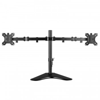 V7 Soporte para monitores de escritorio doble, Independiente, 8 kg, 33 cm (13"), 81,3 cm (32"), 100  DS2FSD-2E