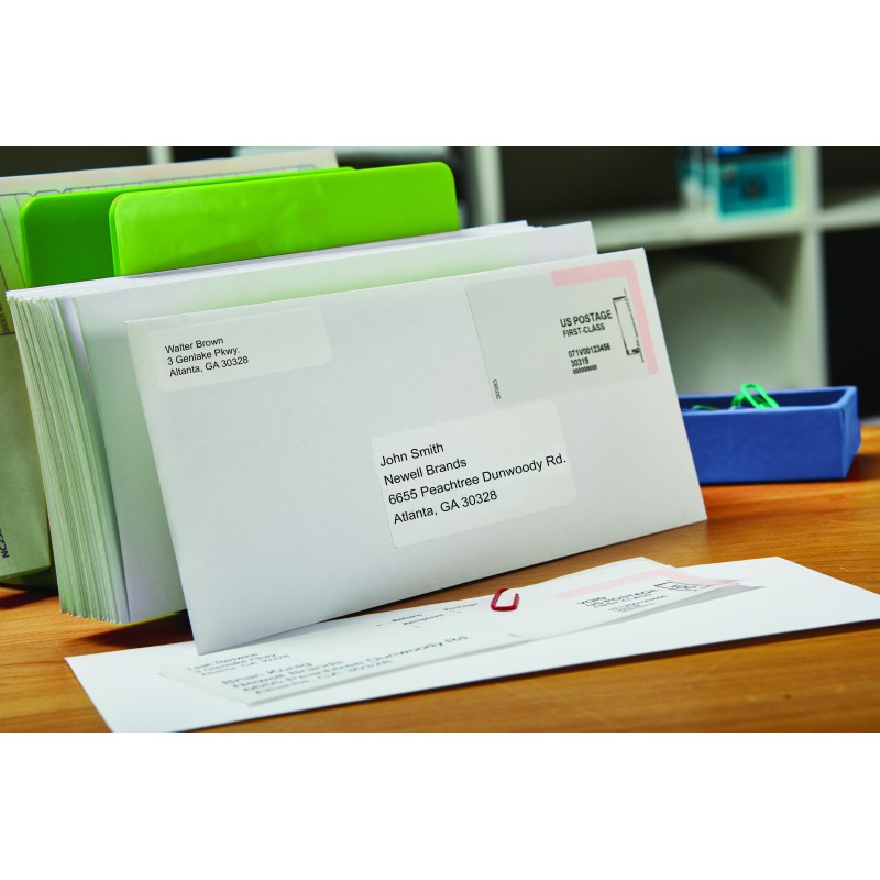 Etiquetas Autoadhesivas Fluorescentes 10 Por Hoja - 2x4 Pulgadas, Neón Alta Visibilidad, Para Inkjet/Láser
