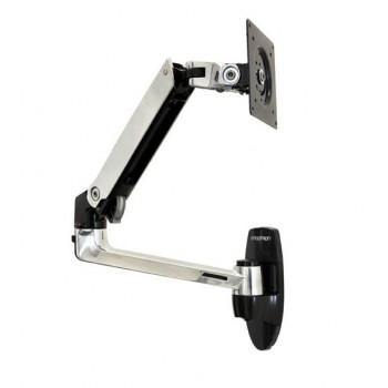 Ergotron LX Wall Mount LCD Arm, 9,1 kg, 81,3 cm (32"), 75 x 75 mm, 100 x 100 mm, Negro 45-243-026