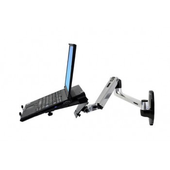 Ergotron LX Wall Mount LCD Arm, 9,1 kg, 81,3 cm (32"), 75 x 75 mm, 100 x 100 mm, Negro 45-243-026