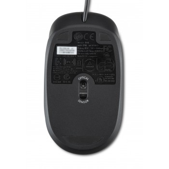 HP Ratón PS 2 Óptico 800 DPI Negro QY775AA