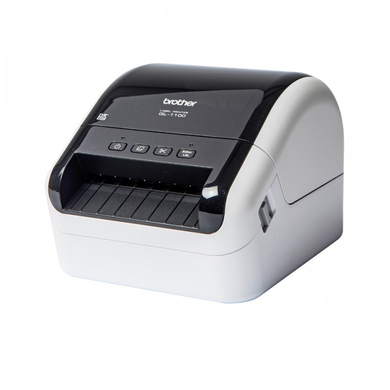 Brother QL-1100, Térmica directa, 300 x 300 DPI, 110 mm s, 10,2 cm, 69 Ipm, 2,54 cm