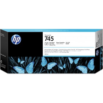 Cartucho de tinta DesignJet 745 negro fotográfico de 300 ml F9K04A