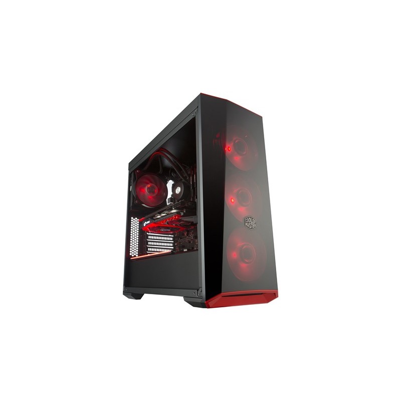 Cooler Master MasterBox Lite 5 RGB, Midi-Tower, PC, De plástico, Acero, ATX,Micro-ATX,Mini-ITX, Negr MCW-L5S3-KGNN-02DUP1
