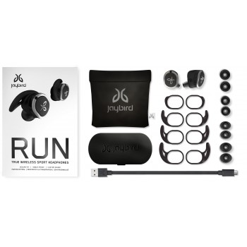 Jaybird RUN - Auriculares inalámbricos con micro - en oreja - Bluetooth - aislamiento de ruido - de 985-000678