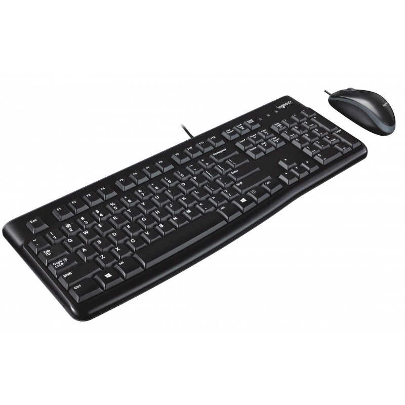 Logitech Desktop MK120, US Negro 920-002562