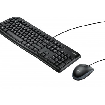 Logitech Desktop MK120, US Negro 920-002562