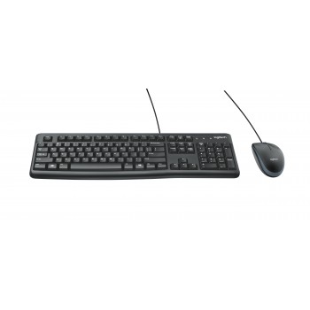 Logitech Desktop MK120, US Negro 920-002562