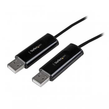 StarTech.com Cable Switch Conmutador KM USB de 2 Puertos con Transferencia de Datos Archivos para Ma SVKMS2