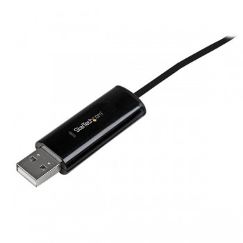 StarTech.com Cable Switch Conmutador KM USB de 2 Puertos con Transferencia de Datos Archivos para Ma SVKMS2