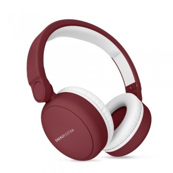 Energy Sistem 445790 auriculares para móvil Binaural Diadema Rojo, Blanco