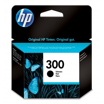 Cartucho de tinta original HP 300 negro CC640EE