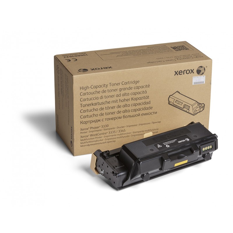 Cartuchos de tóner original Xerox para Phaser 3330, WorkCentre 3335 3345 negro alta capacidad 106R03622