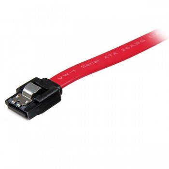 StarTech.com Cable SATA con Cierre de Seguridad de 12 pulgadas, 8 g, 10 mm, 124 mm, 220 mm, 4,88 mm LSATA12