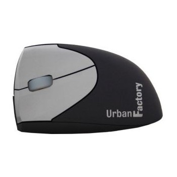 URBAN FACTORY Ergo Mouse Óptico 1600 DPI EMR01UF