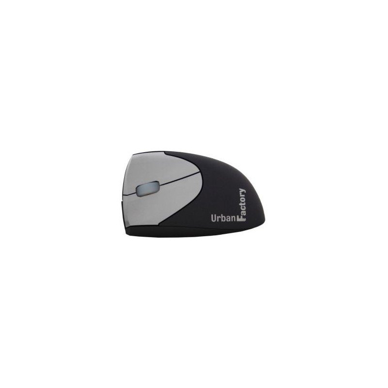 URBAN FACTORY Ergo Mouse Óptico 1600 DPI EMR01UF