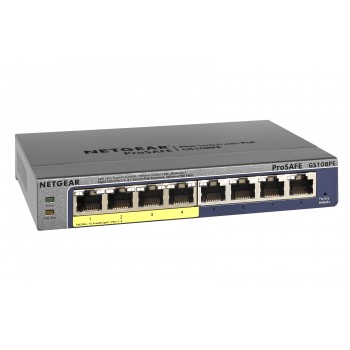 Netgear GS108PE 8 puertos RJ-45 Negro GS108PE-300EUS