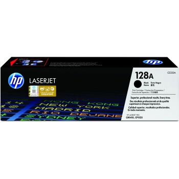 Cartucho de toner original LaserJet HP 128A negro CE320A