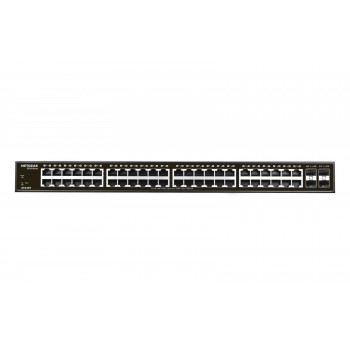 Netgear GS348T Gestionado Gigabit Ethernet (10 100 1000) Negro GS348T-100EUS