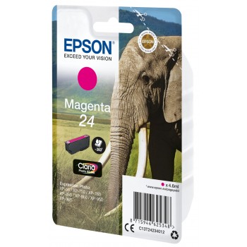 Epson Cartucho 24 magenta (etiqueta RF) C13T24234022