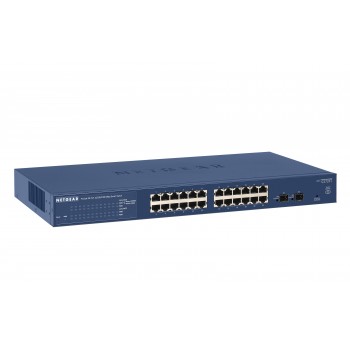Netgear ProSAFE GS724Tv4 24 puertos RJ-45 Azul GS724T-400EUS