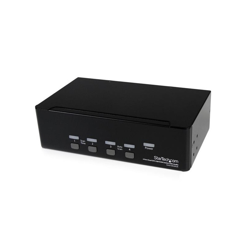 4 PORT DUAL DVI USB KVM SWITCH SV431DD2DUA