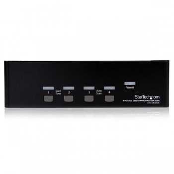 4 PORT DUAL DVI USB KVM SWITCH SV431DD2DUA