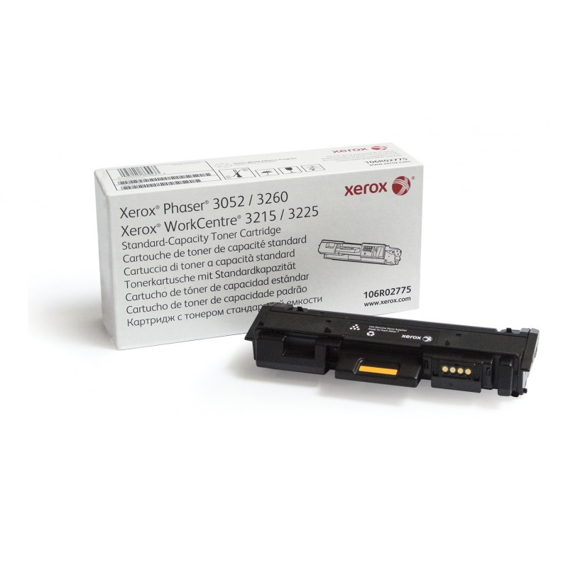 Cartuchos de tóner original Xerox para Phaser 3260, WorkCentre 3225 negro capacidad estándar 106R02775