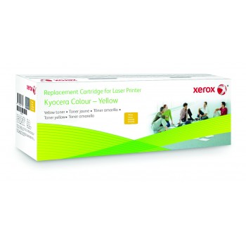 Compatible con Kyocera FS-C5300, FS-C5350 - Xerox Cartucho de tóner amarillo. Equivalente a Kyocera TK-560Y.