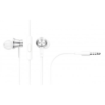 Xiaomi Mi In-Ear Headphones Basic auriculares para móvil Binaural Dentro de oído Plata, Blanco ZBW4355TY