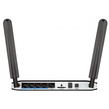 D-Link DWR-921 cableado 4 puertos RJ-45 10,100 Negro, Blanco DWR-921