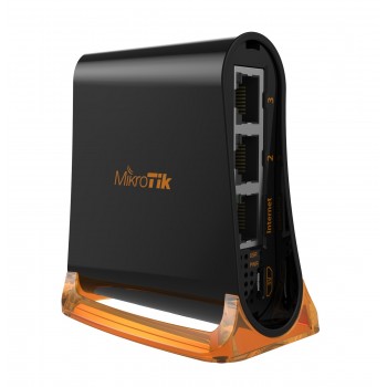 Mikrotik hAP mini 3 puertos RJ-45 Negro, Latón RB931-2ND