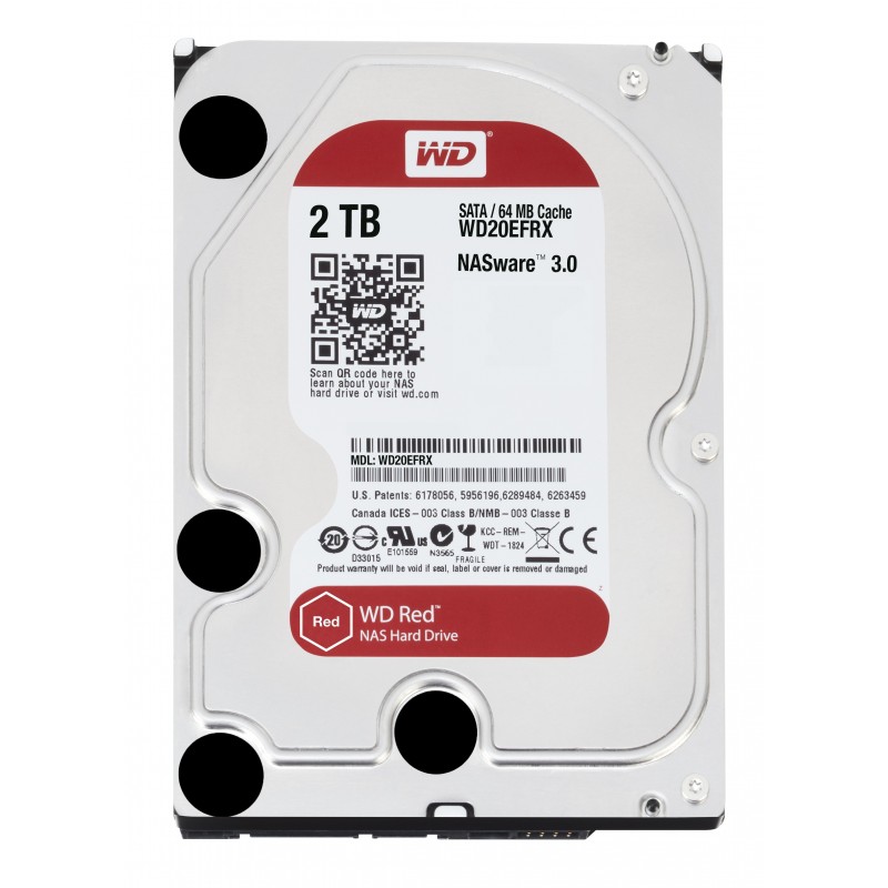 WD Red 2TB NAS 3.5" (reacondicionado) WD20EFRX