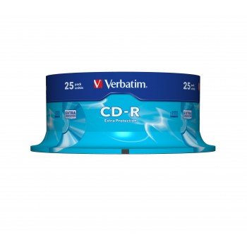Verbatim DataLife - 25 x CD-R 700 MB 52x - eje - soportes de almacenamiento 43432