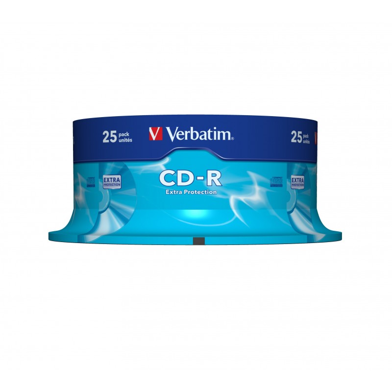 Verbatim DataLife - 25 x CD-R 700 MB 52x - eje - soportes de almacenamiento 43432